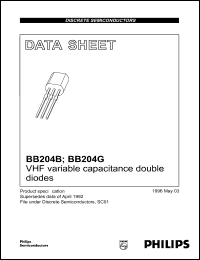 Click here to download BB204G Datasheet