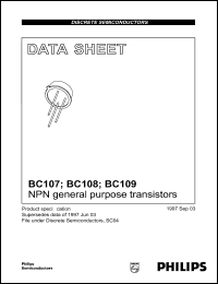 Click here to download BC109 Datasheet