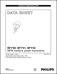 Click here to download BFY50 Datasheet
