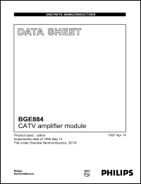 Click here to download BGE884 Datasheet