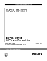 Click here to download BGY80 Datasheet