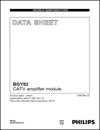 Click here to download BGY82 Datasheet