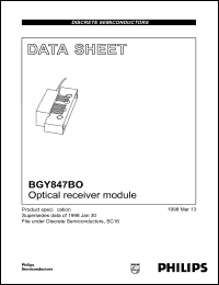 Click here to download BGY847 Datasheet