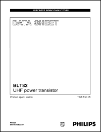 Click here to download BLT82 Datasheet