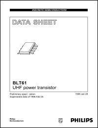 Click here to download BLT61 Datasheet