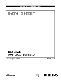 Click here to download BLV98 Datasheet