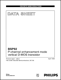 Click here to download BSP92 Datasheet