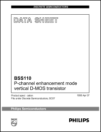 Click here to download BSS110 Datasheet