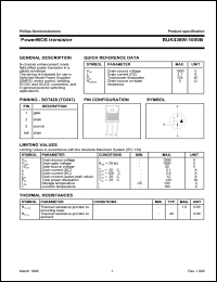 Click here to download BUK436W-1000 Datasheet