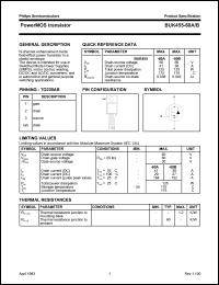 Click here to download BUK455-60 Datasheet