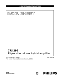 Click here to download CR1296 Datasheet