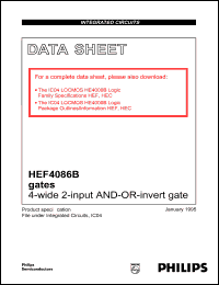 Click here to download HEF4086BT Datasheet