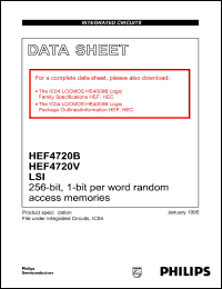 Click here to download HEF4720VD Datasheet