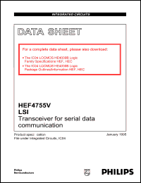 Click here to download HEF4755VD Datasheet