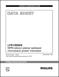 Click here to download LFE18500X Datasheet