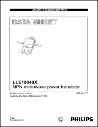 Click here to download LLE18040X Datasheet
