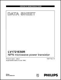 Click here to download LV1721E50R Datasheet
