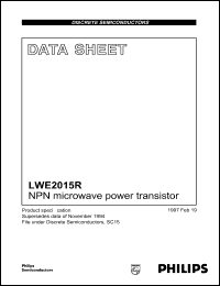 Click here to download LWE2015 Datasheet