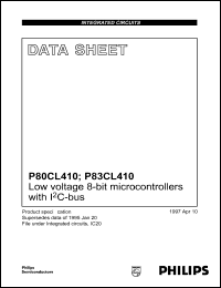 Click here to download P83CL410HFT Datasheet