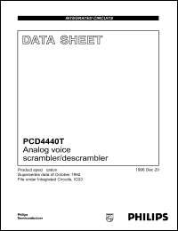 Click here to download PCD4440T Datasheet