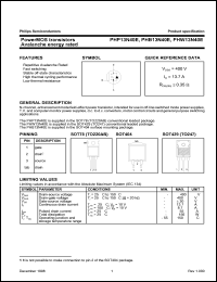 Click here to download PHB13N40 Datasheet