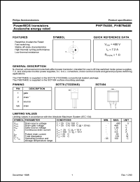 Click here to download PHB7N40 Datasheet