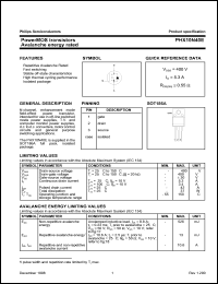 Click here to download PHX10N40 Datasheet