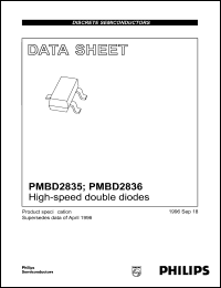 Click here to download PMBD2836 Datasheet