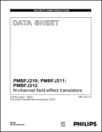 Click here to download PMBFJ211 Datasheet