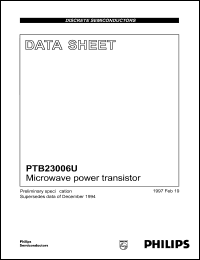 Click here to download PTB23006U Datasheet