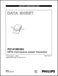 Click here to download PZ1418B30 Datasheet