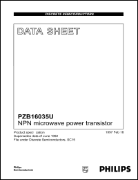 Click here to download PZB16035 Datasheet