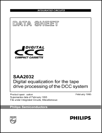 Click here to download SAA2032GP Datasheet