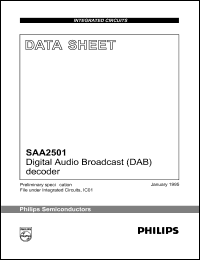 Click here to download SAA2501 Datasheet