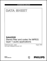 Click here to download SAA2520GP Datasheet