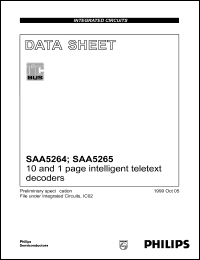 Click here to download SAA5264PS/M3 Datasheet