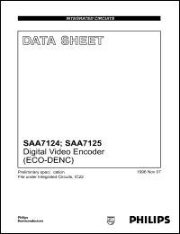 Click here to download SAA7125WP Datasheet