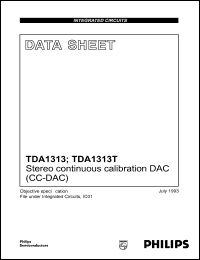 Click here to download TDA1313T Datasheet