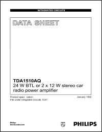 Click here to download TDA1510AQ Datasheet