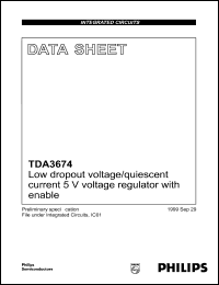 Click here to download TDA3674T Datasheet