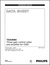 Click here to download TDA4884 Datasheet