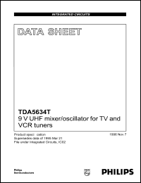Click here to download TDA5634 Datasheet
