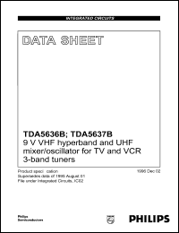 Click here to download TDA5637BT Datasheet