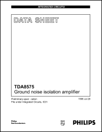 Click here to download TDA8575 Datasheet