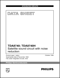 Click here to download TDA8740H Datasheet