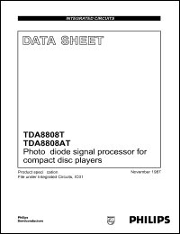 Click here to download TDA8808T Datasheet