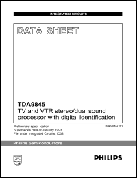 Click here to download TDA9845 Datasheet
