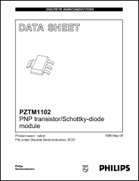 Click here to download PZTM1102 Datasheet