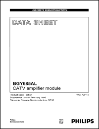 Click here to download BGY685AL Datasheet