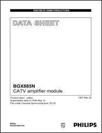 Click here to download BGX885N Datasheet